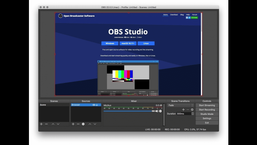 How to download obs mac
